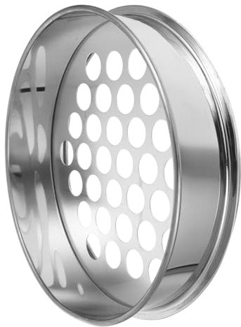 Alipis Tamis Acier Inoxydable Pour Bleuets Tamis Rond à Mailles Sieve à Gradation Pratique Pour Cuisine Outil De Filtration Et Empilable