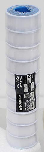 monkey ladder Nastro sigillante - nastro in teflon da 19 mm x 25 m, ideale per garantire una tenuta stagna nei collegamenti idraulici e gas. *