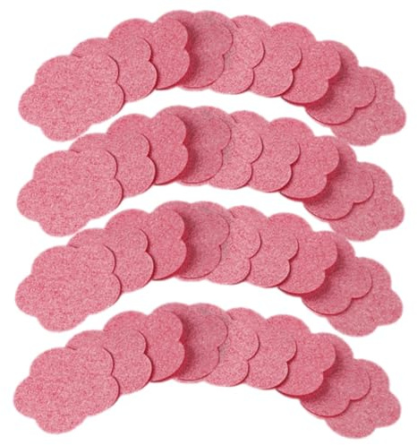 OATIPHO 60 Stück Gesichtsreiniger Schwämme groß sauber Entferner Reinigung für Gesichtsschwamm waschen Gesichtsschwamm zum Abschminken komprimierter Schwamm Make -up Schwamm Zellstoff Rosa