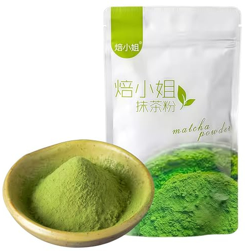 HoolySeek Matcha Green Tea Powder, 100g, Vanilla | Free, Vegan, No additives, With Pure Vanilla, Brew Delicious Vanilla Matcha Latte Hot & Cold Drinks, Cooking & Baking
