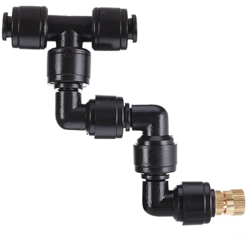 GANCEI Rettili Nebbia Ugello 360 Regolabile Fogger Nebbia Spruzzatore Spruzzatore Sistema Per Terrario, Giardino E Indoor Plant Misting