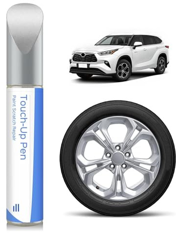 PARTS4EV Pulverbeschichtet Silber Felgen-Reparaturstift – für Honda, Einfache DIY-Reparatur, Kratzer und Schäden an Felgen Schnell Beheben