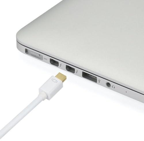 RASTKY Cable Adaptador Premium Mini DisplayPort a VGA Línea de Conversión Mini DisplayPort a VGA con Resolución 1080p para Monitor de PC de Escritorio Negro 1 X Línea a (RASTKYwqnykr05jz-10310326)