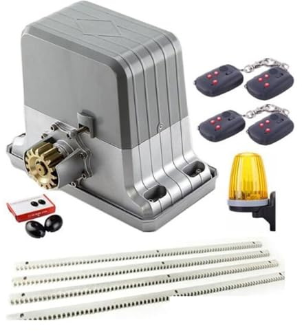 Schiebetor-Set DHL-freier wasserdichter automatischer Schiebetoröffner, 1800 kg Motor, mit 6 m, 7, 8, 9 Gestellen optional(Kit15-9m)