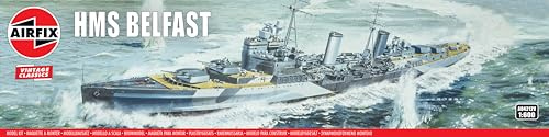 Airfix HMS Belfast Kriegsschiff-Modellbausatz