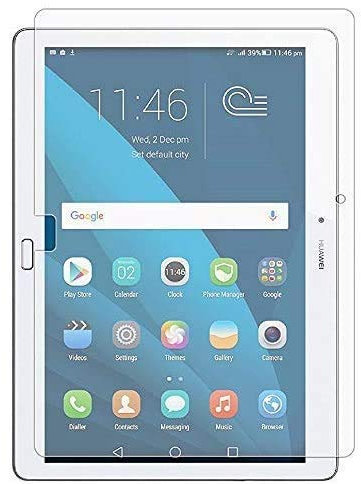 REY Pack 2X Pellicola salvaschermo per Huawei MEDIAPAD M2 10.0 (10,1), Pellicole salvaschermo Vetro Temperato 9H+, di qualità Premium Tablet