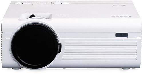 Lenco LPJ-300 - Bluetooth Beamer - Mini Beamer - 2800 Lumen - 30.000 Stunden Lebensdauer - Full HD - Bluetooth 5.0-2 x HDMI - USB - SD port - AV-in - VGA - Weiß