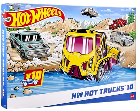 Hot Wheels HMK46 HW 10PK SEO Trucks