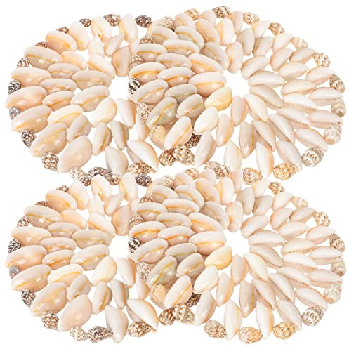 Cabilock Elegante Strand Stil 4 Stücke Wärme Isolierung Pads Für Tasse Matte Hitze Beständig Nicht-
