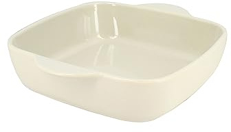 MENASTYL - Plat à four octave carré 24cm 1.2l en grès beige - 3356165