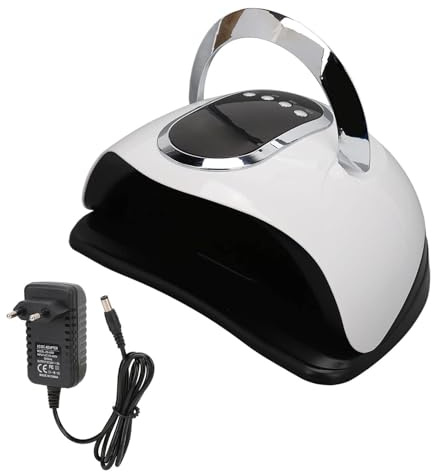 UV LED Nagellampe, 280W Nageltrockner mit 4 Timer und 66 LEDs für Gelnägel, Schnelltrocknendes Gerät für Fingernagel/Zehennagel