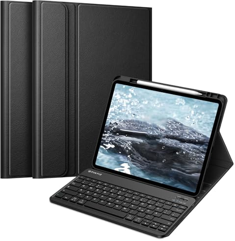 FINTIE Hülle mit Tastatur für iPad Air 13 Zoll M4/M3/M2 (2026/2025/2024)