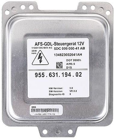 Huamengyuan Xenon Scheinwerfer Steuergerät HID Vorschaltgerät 5DC 009 285 00 Xenon Ballast HID Scheinwerfer Vorschaltgerät Modul 95563119401 95563119402 35W 85V Xenon Headlight Control Unit