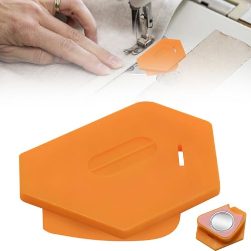 Guide de couture magnétique, guide de couture magnétique multifonction avec échelle, guide de couture magnétique polygonal amovible, aaccessoires de couture guide de de couture magnétique machine