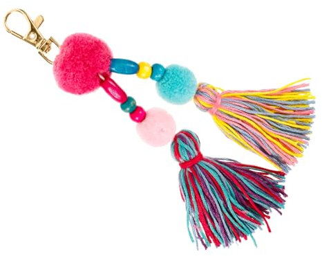GALPADA Schlüsselanhänger Mit Quaste Für Taschen Diy-quastenanhänger Zum Aufhängen Charme Für Schlüssel Oder Geldbörse Handwerkliches Zubehör