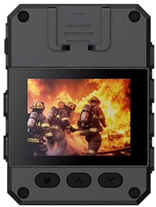 Okeeyseda Mini Telecamera Digitale 2K/4K/1080P DV DVR Body Cam Videoregistratore per L'Applicazione della Legge in Visione Notturna A Infrarossi