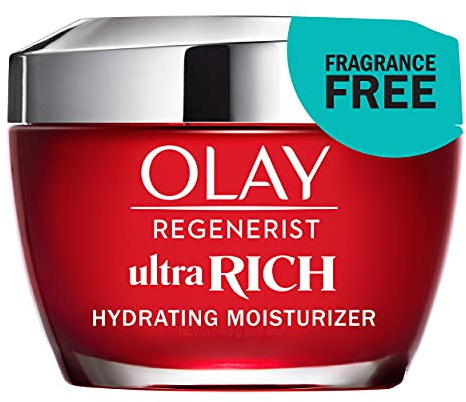 Olay Regenerist Ultra Rich Face Moisturizer, Fragrance-Free, 1.7 Oz