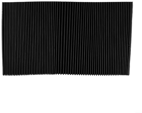 Flexible Protective Accordion Bellows Cover for Milling Machine, CNC Tool Guard, Waterproof Dust Shield, Folding Protective Cover(140mm)