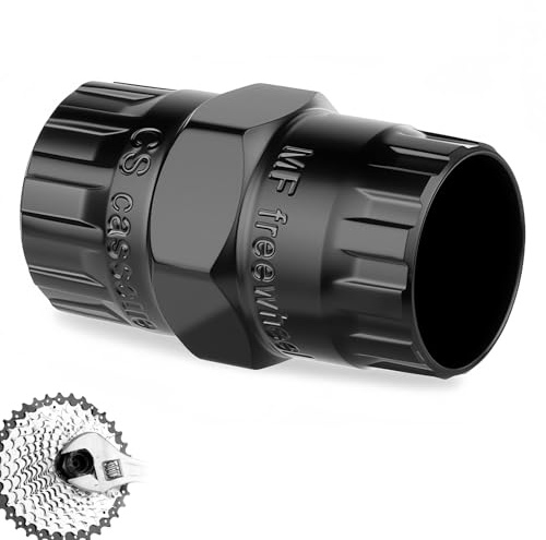 JoyEcho Outil 2-en-1 Démonte-Cassette Vél,Demonte Cassette pour Shimano 2 en 1 vélo Cassette Outil 5-12 Vitesses Démonte-Cassette Retrait Frein à Roue Libre Outil Vélo