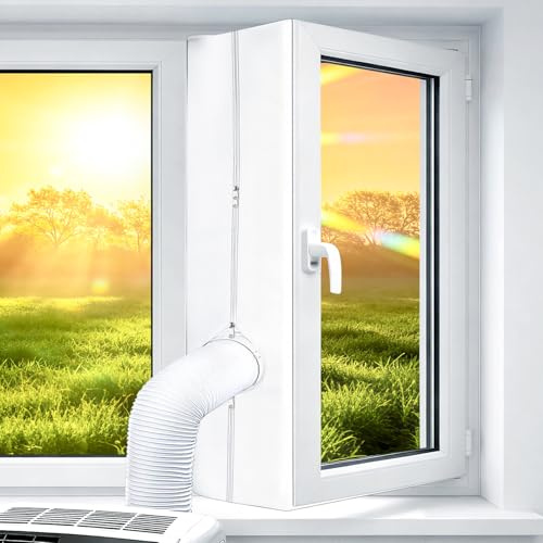 OWYR Air Conditioner Window Seal Kit 500cm Strong Adhesive Removes Cleanly