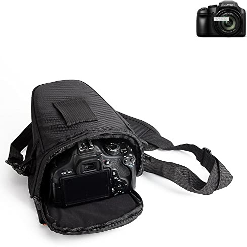 K-S-Trade Qualitativ & Innovativ Kameratasche Fototasche Schultertasche Umhängetasche Für Panasonic Lumix DC-FZ82 Colt Für Systemkameras