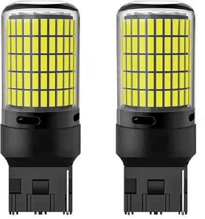 Car Passion Coppia Luci Diurne Drl 150 Led T20 W21/5w Canbus 6000k 100% No Errore Lampade Lampadine Specifiche Alta Qualita' Bianco Ghiaccio