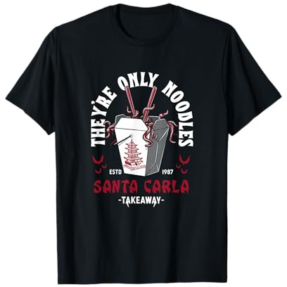 They're Only Noodles - Vampire Chinese Food - Vintage Horror T-Shirt