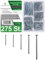 QUADRIOS GmbH | 275 Stück Stahlnägel Set | Nagel Set aus Stahl | Lange und kurze Nägel aus Stahl von 20mm bis 50mm, für Heimwerker, Bilder an der Wand aufhängen, Handwerk oder Bau