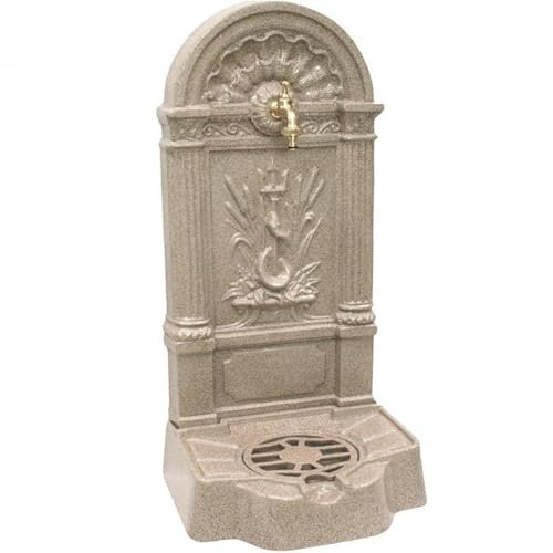 MetallWeb® Gartenbrunnen, Wandbrunnen Firenze, in unterschiedlichen Farben (Granit-Effekt)