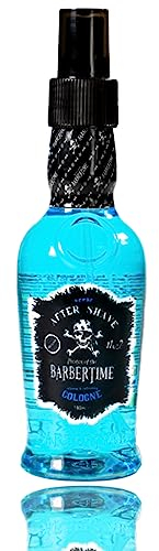 BARBERTIME Aftershave Cologne | Men Spray Cologne Fragrance | Professional Barbers Hairdressers and Traditional Cologne Blue Ocean 150ml (No 2)