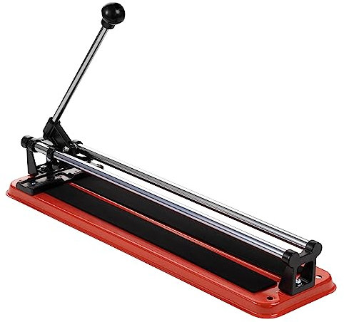 Jazooli 400mm / 16 Hand Manual Tile Cutter Floor Wall Cutting Machine Tool Precise Ceramic Porcelain Glazed Straight Edge Cutter Cuts Up to 10mm Thick