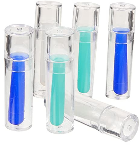 GOOHOCHY 6piezas Herramienta De Succión Para Remover Lentes De Contacto Aplicador Para Lentes Blandas Incluye Ventosas Fácil y Seguro y Transparente