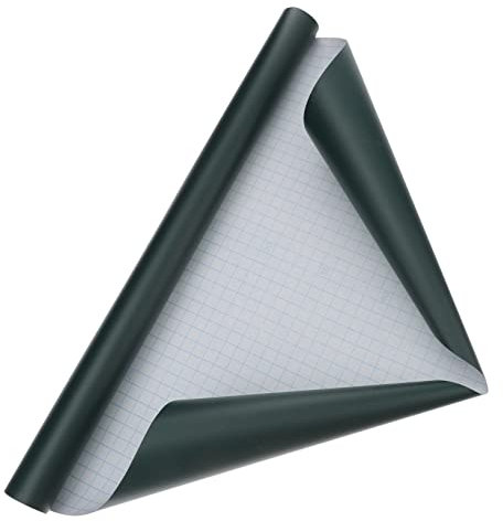 OSALADI Selbstklebende Pvc Tafelwandfolie Grün Abnehmbare Kreidetafel Tapete Für Küche Kinderzimmer Büro Vielseitiger Diy Blackboard Sticker Für Glatte Oberflächen Wiederverwendbar