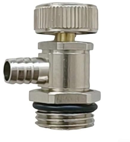 Automatic Air Vent Radiator Valve, Brass Radiator Air Vent Valve, 360° Rotatable Leakproof Radiator AIR Vent Bleed Valve