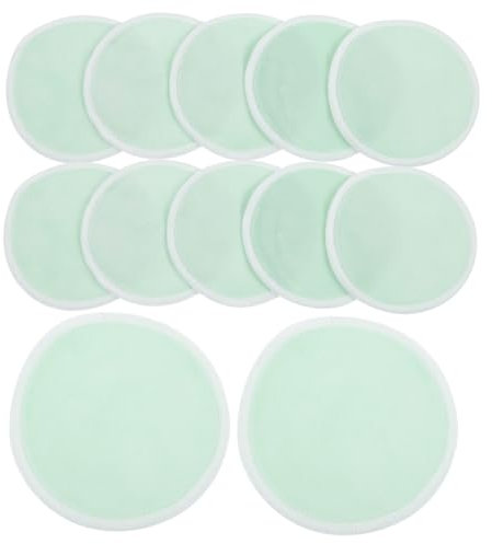 FRCOLOR 12er-pack Faser-gesichtsreinigungspads Wiederverwendbare Make-up-entferner-tücher Für Eine Sanfte Hautpflege
