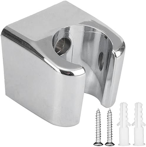 Duschkopfhalterung, Duschbrause Halterung Brausehalter, Halterung Duschkopf, Handbrause Halterung mit Schrauben, Duschkopfhalterung Wand Kompatibel mit Den Meisten Duschköpfen (Einzel-Steckplatz)