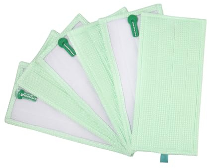 Zaxiva 6 Stück Ersatz Mikrofaser Bodenwischer Pads für Vorwerk | Reinigungstuch für Vorwerk Hartboden MF600 SP600 SPB100 SP7, Mikrofasertuch kompatibel mit Kobold Staubsauger
