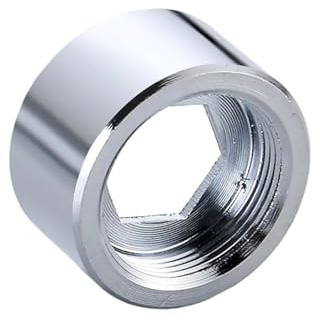 MEXEWORD Innengewinde 24mm Minderer 16 18 19 20 22 24 1/2'' Manometer Adapter Wasserhahn Küche Bad Messing Wasser Band Joint(F24 X 1I2 INCH)