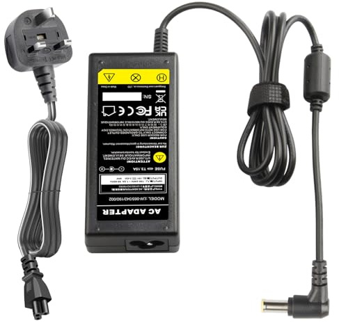 ASUNCELL Laptop AC Adapter, 19V 3.42A 65W Power Charger Connector for Toshiba Satellite SatelliteC50 C55 L75 P50 A5220 C55-A5245 C55-B5277 A5240NR Series