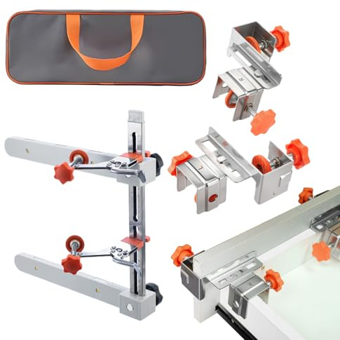 Gabarit coulissant de tiroir – Outil d'installation de matériel d'armoire, kit d'installation coulissante réglable pour meubles, menuiserie, commode, boîte à outils de cuisine