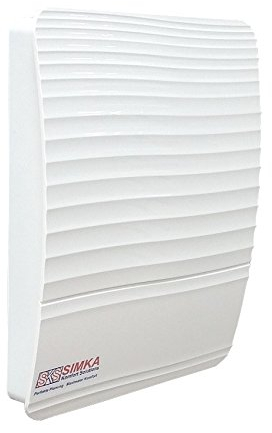 SKS24 Badlüfter Automatic Shutter TH - flüsterleiser Betrieb dank kugelgelagertem Motor, mit Innenverschluss