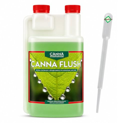 Weedness Canna Flush 250 ml - Grow Anbau Indoor Dünger Substrat Reiniger Erde Flüssigdünger Organischer Bio