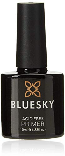 Bluesky PRIMER - ACID FREE 10ML, Nail Gel Polish UV LED Soak Off, BONDS GEL TO NAILS