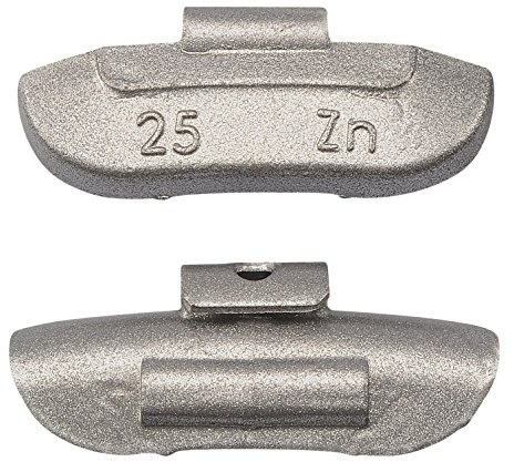 HASKYY 25x 25g Schlaggewichte Stahlfelgen Auswuchtgewichte Wuchtgewichte Gewichte 25 Gramm