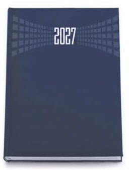 Tagesplaner 2021 Matrà A4 (21x30) blau - Maxi Samstag und Sonntag separiert - GRATIS Kalender + Stift