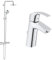 GROHE Tempesta Cosmopolitan System 160 | Brause- & Duschsystem - mit Thermostatbatterie & Eurosmart | Badarmatur - Einhand-Waschtischbatterie, mit Keramikkartusche | M-Size | chrom | 23322001