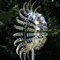 NAPQUINA Windmühle aus Metall, Einzigartige und magische WindmüHlen Windrad Garten Rostfrei, Gartenstecker Windspiel, für Terrasse Rasen und Garten Dekoration