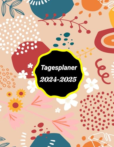 Tagesplaner A4: Terminkalender I Kalenderbuch | Eine Seite Für Jeden Tag | 365 Tage | 374 Seiten | Deutsch