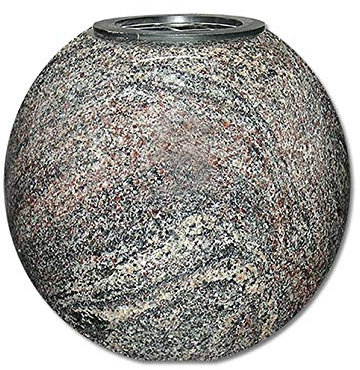 Vase funéraire en Granit (Couleur sélectionnable) pour Le cimetière | Vase funéraire en Granit pour Le cimetière | Urnes-FUNÉRAIRES.