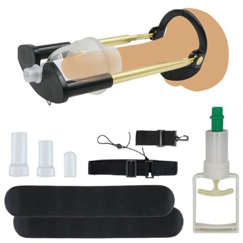 Guspiun Männer Penispumpen Super-Saugkraft Vakuumpumpe Set Penispumpentrainer Für Penisverlängerung und Potenzsteigerung SM Männer Erotik Erektionzhilfe Sexspielzeug